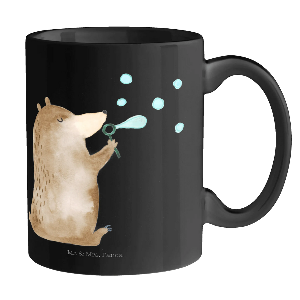 Tasse Bär Seifenblasen Tasse, Kaffeetasse, Teetasse, Becher, Kaffeebecher, Teebecher, Keramiktasse, Porzellantasse, Büro Tasse, Geschenk Tasse, Tasse Sprüche, Tasse Motive, Kaffeetassen, Tasse bedrucken, Designer Tasse, Cappuccino Tassen, Schöne Teetassen, Bär, Teddy, Teddybär, Seifenblasen Bär Lustig Sein Glücklich Traurig Happy