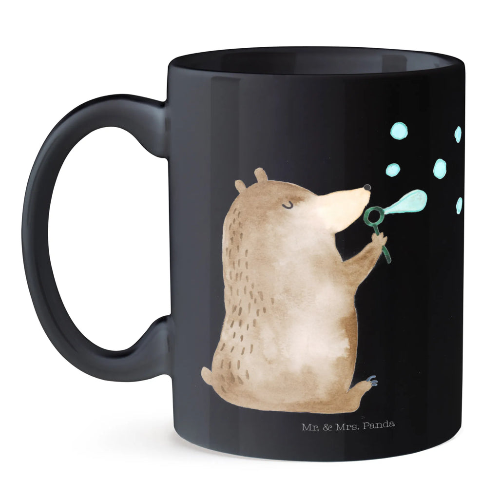 Tasse Bär Seifenblasen Tasse, Kaffeetasse, Teetasse, Becher, Kaffeebecher, Teebecher, Keramiktasse, Porzellantasse, Büro Tasse, Geschenk Tasse, Tasse Sprüche, Tasse Motive, Kaffeetassen, Tasse bedrucken, Designer Tasse, Cappuccino Tassen, Schöne Teetassen, Bär, Teddy, Teddybär, Seifenblasen Bär Lustig Sein Glücklich Traurig Happy