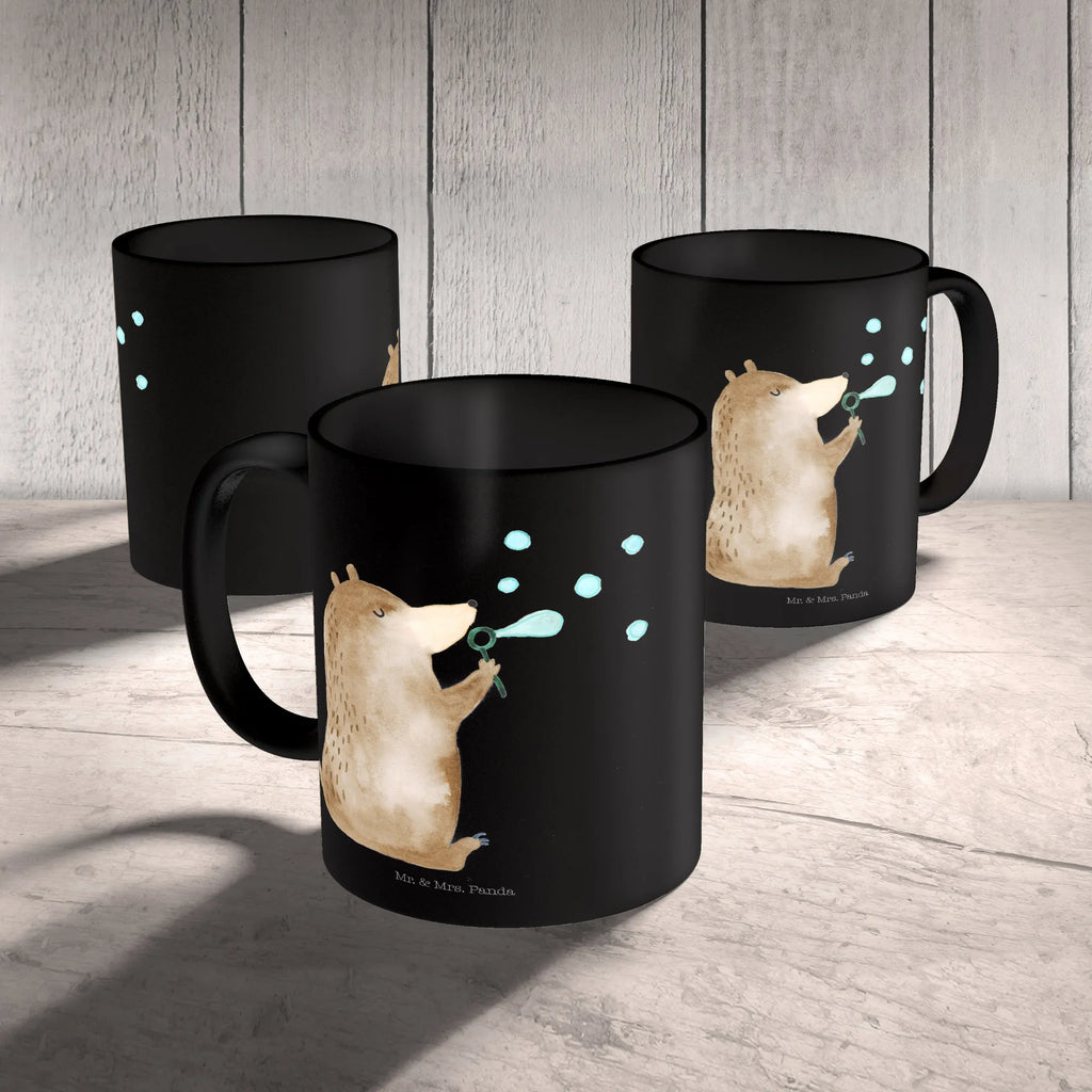 Tasse Bär Seifenblasen Tasse, Kaffeetasse, Teetasse, Becher, Kaffeebecher, Teebecher, Keramiktasse, Porzellantasse, Büro Tasse, Geschenk Tasse, Tasse Sprüche, Tasse Motive, Kaffeetassen, Tasse bedrucken, Designer Tasse, Cappuccino Tassen, Schöne Teetassen, Bär, Teddy, Teddybär, Seifenblasen Bär Lustig Sein Glücklich Traurig Happy