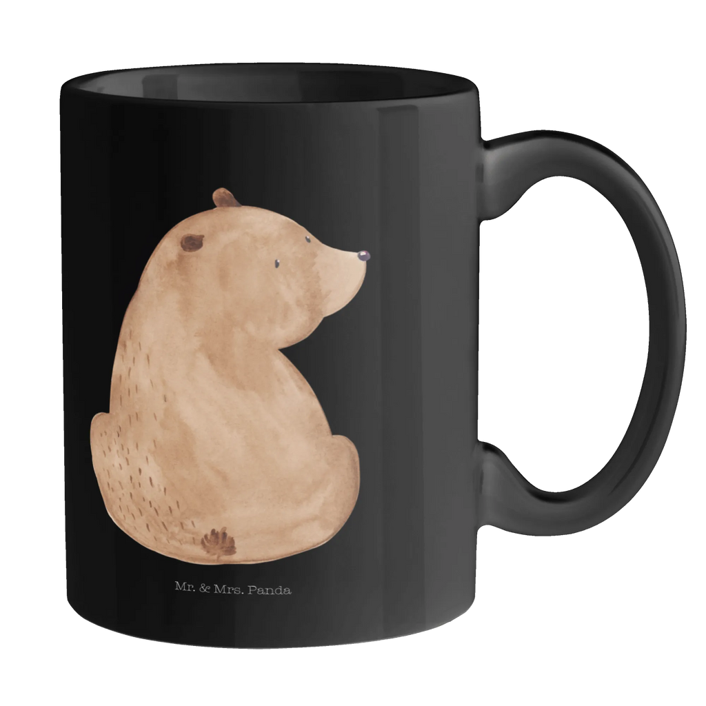 Tasse Bär Schulterblick Tasse, Kaffeetasse, Teetasse, Becher, Kaffeebecher, Teebecher, Keramiktasse, Porzellantasse, Büro Tasse, Geschenk Tasse, Tasse Sprüche, Tasse Motive, Kaffeetassen, Tasse bedrucken, Designer Tasse, Cappuccino Tassen, Schöne Teetassen, Bär, Teddy, Teddybär, Selbstachtung, Weltansicht, Motivation, Bären, Bärenliebe, Weisheit