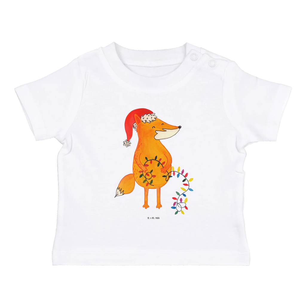 Organic Baby Shirt Fuchs Weihnachten Baby T-Shirt, Jungen Baby T-Shirt, Mädchen Baby T-Shirt, Shirt, Winter, Weihnachten, Weihnachtsdeko, Nikolaus, Advent, Heiligabend, Wintermotiv, Fuchs, Füchse, Spruch schön, Geschenk Weihnachten, Weihnachtsmann, Weihnachtszeit