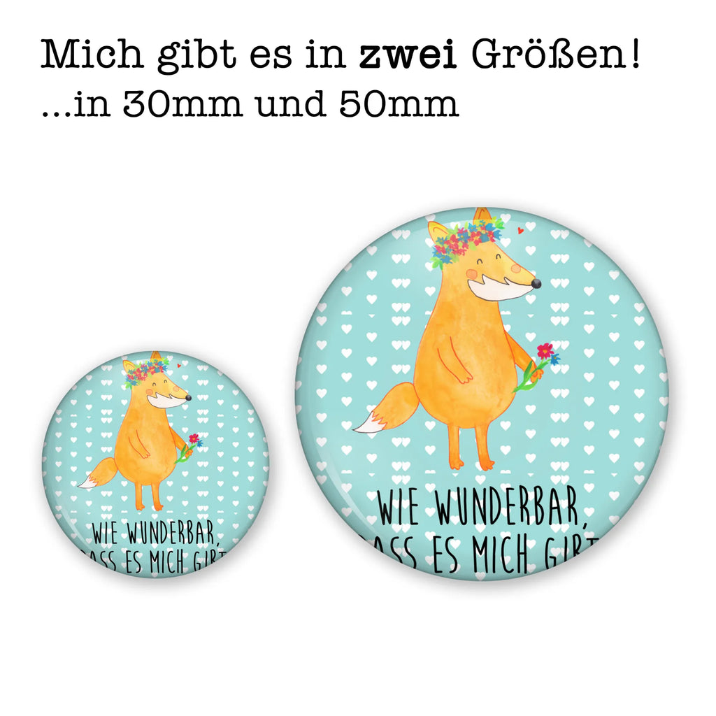 Button Fuchs Blumenliebe 50mm Button, Button, Pin, Anstecknadel, Fuchs, Füchse, Fox, Liebe, Freundin, Fuchsmädchen, Blumenmädchen, Freundinnen, Liebesbeweis, Blume, Blumen, Motivation, Freude, ich, mich, Selbstliebe