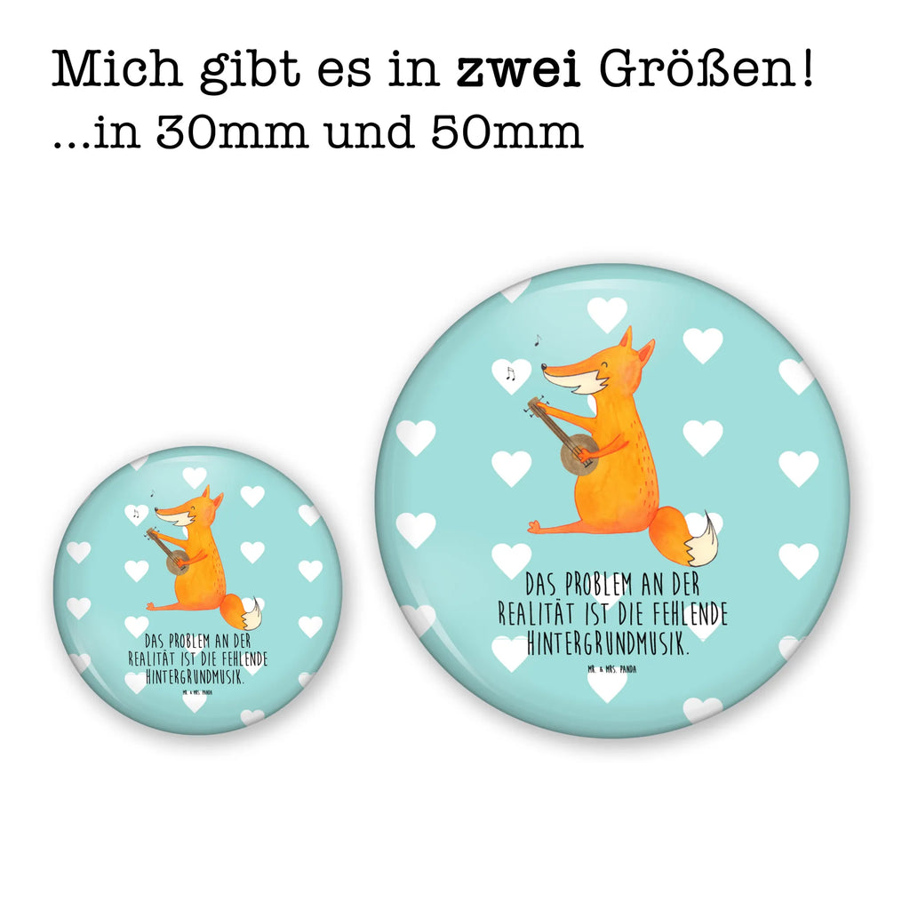 Button Fuchs Gitarre 50mm Button, Button, Pin, Anstecknadel, Fuchs, Füchse, Geschenk Musiker, Musik Spruch, Musikerin, Sänger, Sängerin, Gitarre