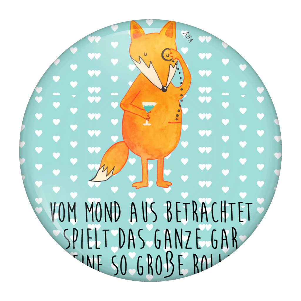 Button Fuchs Lord 50mm Button, Button, Pin, Anstecknadel, Fuchs, Füchse, tröstende Worte, Spruch lustig, Liebeskummer Geschenk, Motivation Spruch, Problemlösung