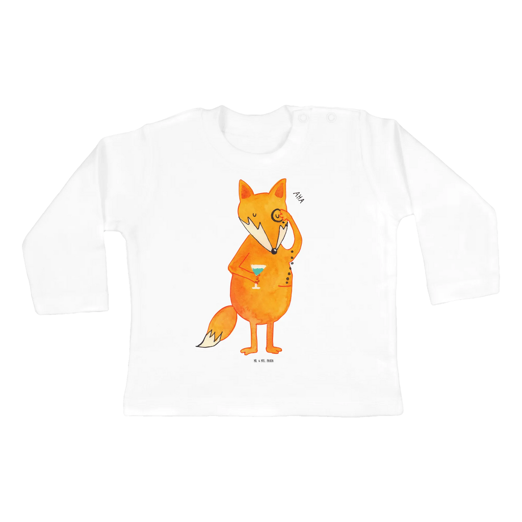 Baby Longsleeve Fuchs Lord Mädchen, Jungen, Baby, Langarm, Bio, Kleidung, Fuchs, Füchse, tröstende Worte, Spruch lustig, Liebeskummer Geschenk, Motivation Spruch, Problemlösung