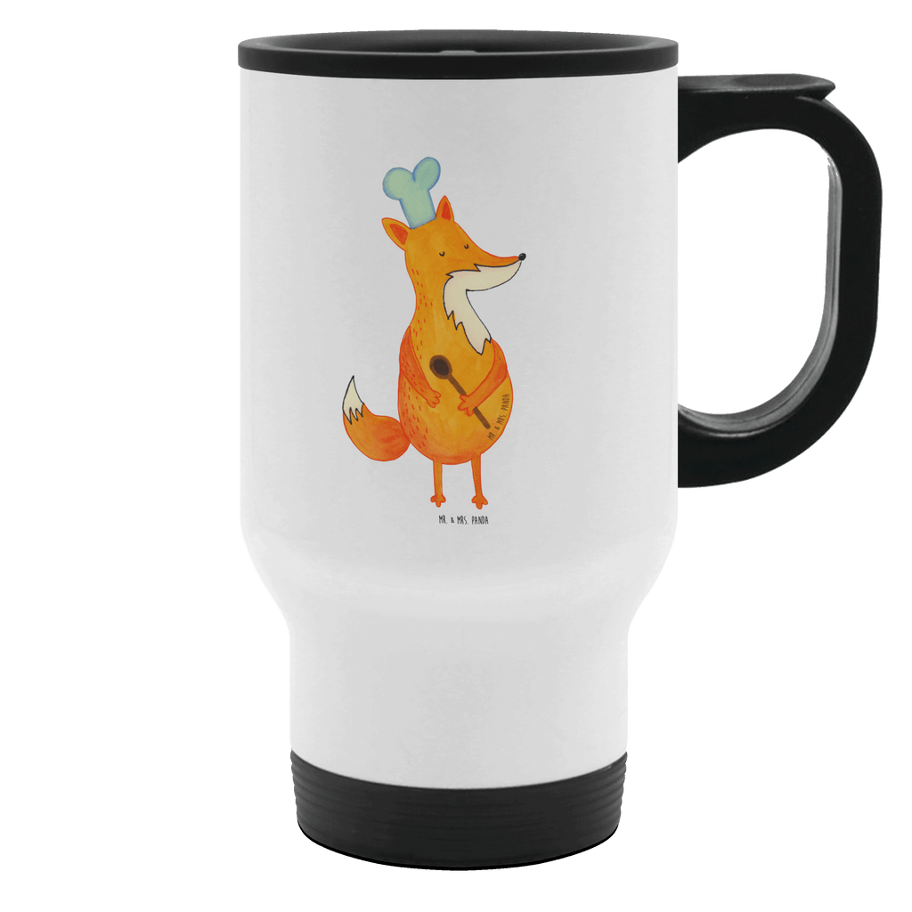 Thermobecher Fuchs Koch Thermobecher, To Go Becher, Thermotasse, Kaffeebecher, Isolierbecher, Thermobecher To Go, Warmhaltetasse, Edelstahlbecher, Reisebecher, Tasse mit Deckel, Thermobecher für 400 ml, Kaffeetasse zum Mitnehmen, Tasse zum Mitnehmen, Spülmaschinenfest, Fuchs, Füchse, Koch Geschenk, Küche Spruch, Küche Deko, Köche, Bäcker, Party Spruch, Spruch lustig, witzig