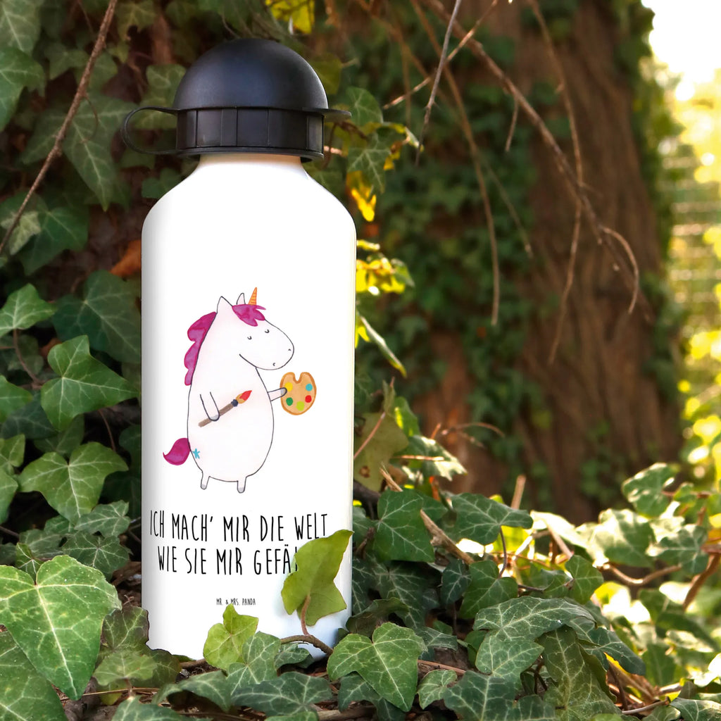 Kindertrinkflasche Einhorn Künstler Kindertrinkflasche, Kinder Trinkflasche, Trinkflasche, Flasche, Kinderflasche, Kinder, Kids, Kindergarten Flasche, Grundschule, Jungs, Mädchen, Einhorn, Einhörner, Einhorn Deko, Unicorn, Englisch, Künstler, Artist, Malen, Zeichnen, Welt, Farbe, Stift, Pinsel, Geschenk, Maler