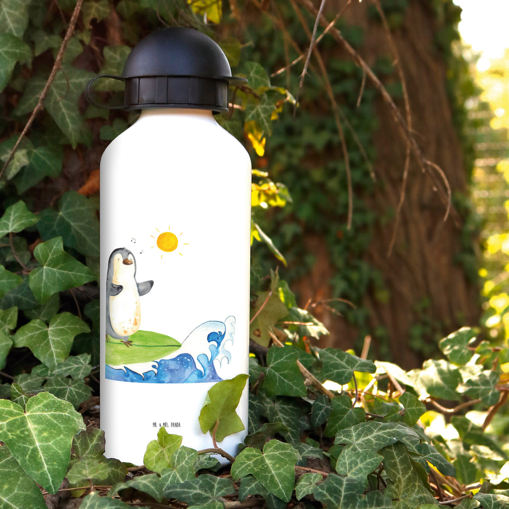 Kindertrinkflasche Pinguin Surfer Kindertrinkflasche, Kinder Trinkflasche, Trinkflasche, Flasche, Kinderflasche, Kinder, Kids, Kindergarten Flasche, Grundschule, Jungs, Mädchen, Pinguin, Pinguine, surfen, Surfer, Hawaii, Urlaub, Wellen, Wellen reiten, Portugal