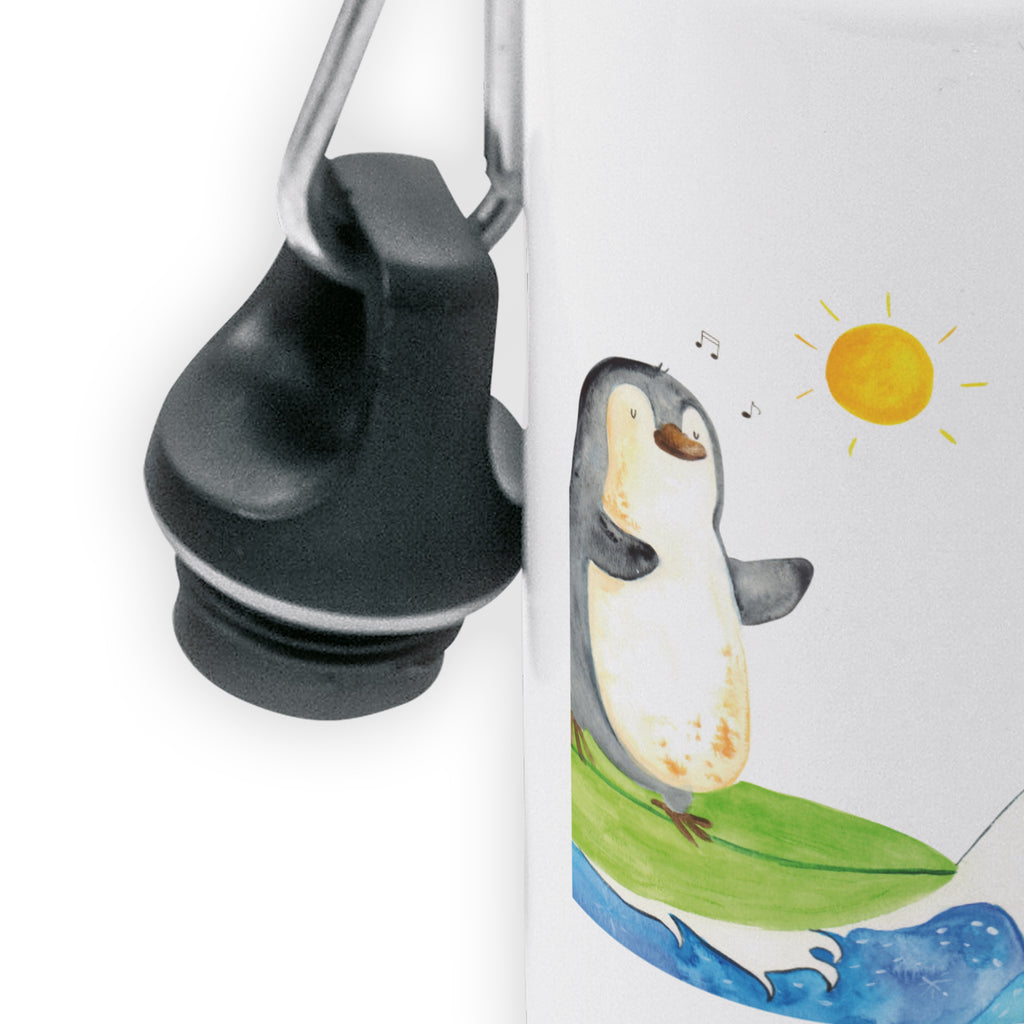 Kindertrinkflasche Pinguin Surfer Kindertrinkflasche, Kinder Trinkflasche, Trinkflasche, Flasche, Kinderflasche, Kinder, Kids, Kindergarten Flasche, Grundschule, Jungs, Mädchen, Pinguin, Pinguine, surfen, Surfer, Hawaii, Urlaub, Wellen, Wellen reiten, Portugal