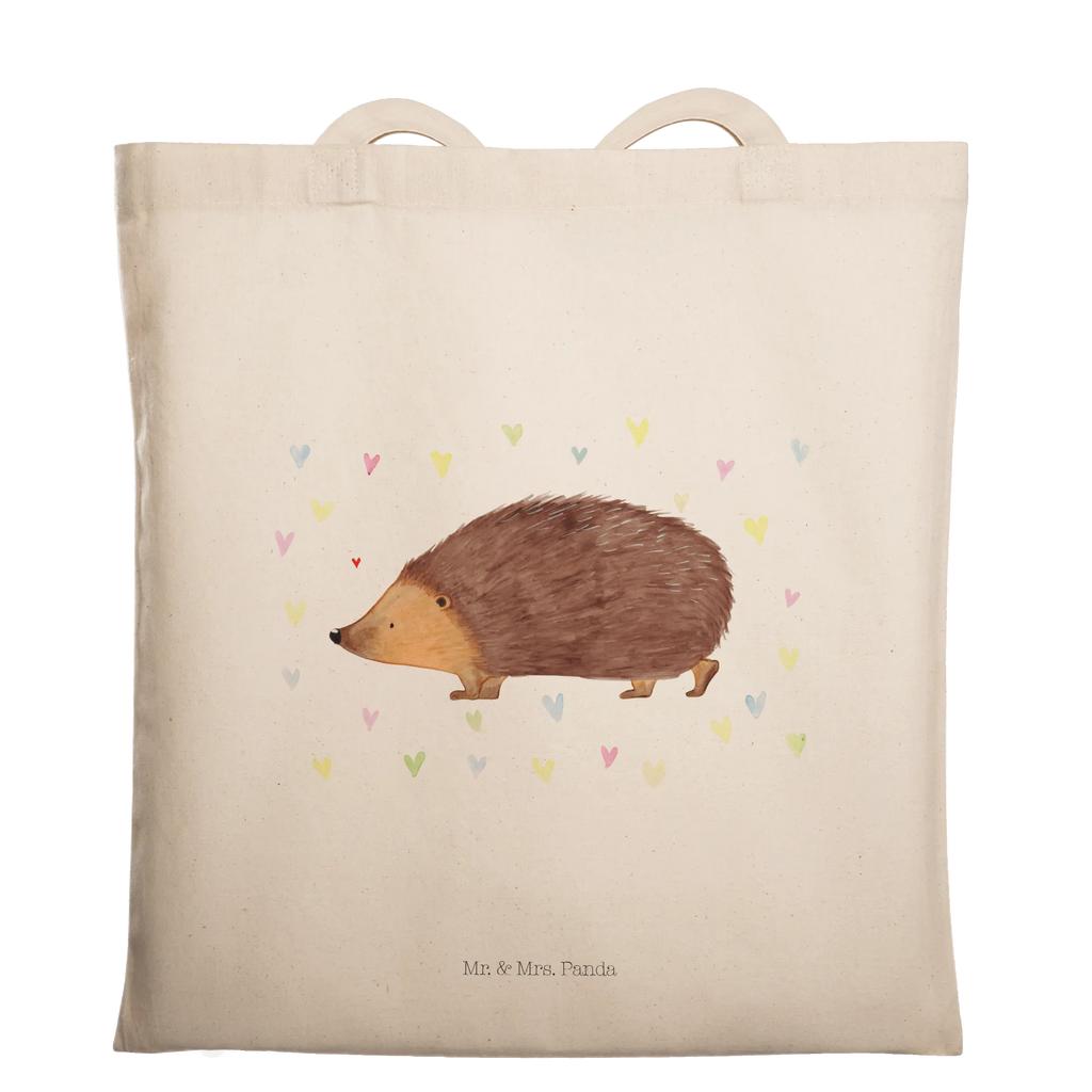 Tragetasche Igel Herzen Beuteltasche, Beutel, Einkaufstasche, Jutebeutel, Stoffbeutel, Tasche, Shopper, Umhängetasche, Strandtasche, Schultertasche, Stofftasche, Tragetasche, Badetasche, Jutetasche, Einkaufstüte, Laptoptasche, Tiermotive, Gute Laune, lustige Sprüche, Tiere, Liebe, Herz, Herzen, Igel, Vertrauen, Kuss, Leben