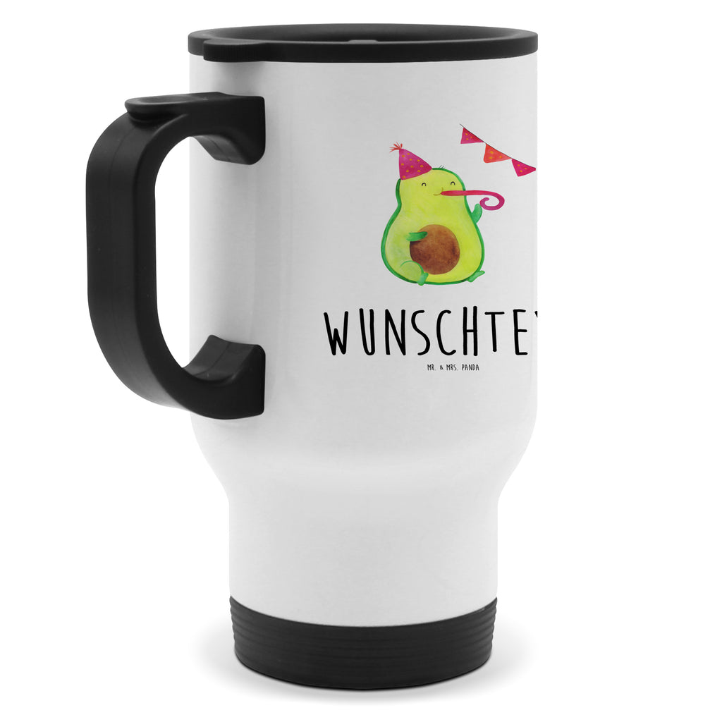 Personalisierter Thermobecher Avocado Party Time Personalisierter Thermobecher, Personalisierter To Go Becher, Personalisierte Thermotasse, Personalisierter Kaffeebecher, Personalisierter Isolierbecher, Thermobecher personalisieren, Thermobecher mit Namen, Thermobecher selbst gestalten, Wunschname, Spülmaschinenfest, Bedrucken, Isolierbecher mit Namen, Isolierbecher selbst gestalten, Thermotasse personalisieren, Thermotasse mit Namen, Avocado, Veggie, Vegan, Gesund