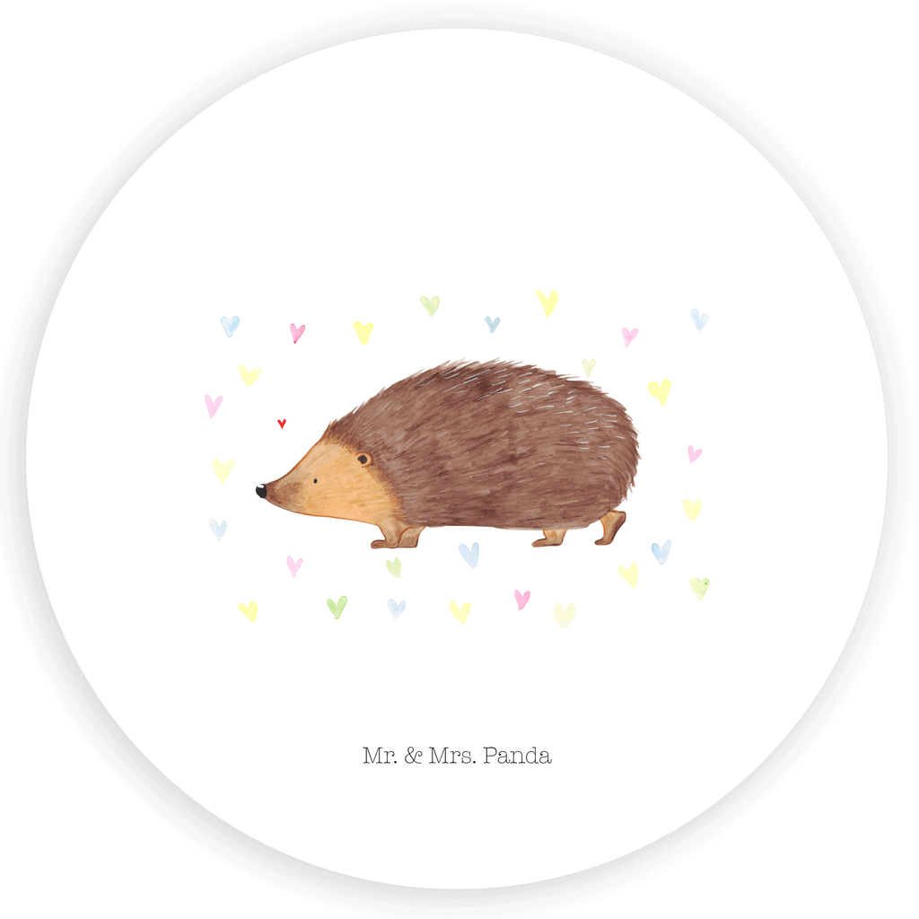 Rund Aufkleber Igel Herzen Sticker, Aufkleber, Etikett, Kinder, rund, Tiermotive, Gute Laune, lustige Sprüche, Tiere, Liebe, Herz, Herzen, Igel, Vertrauen, Kuss, Leben