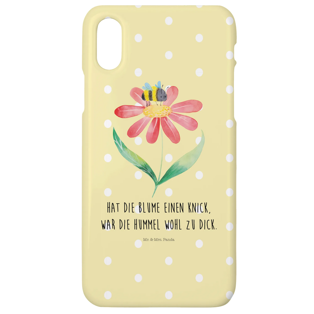 Handyhülle Hummel Blume Handyhülle, Handycover, Cover, Handy, Hülle, Iphone 10, Iphone X, Tiermotive, Gute Laune, lustige Sprüche, Tiere, Hummel, Blume, Wespe, Flauschig, Natur, Feld, Hummeln, Biene