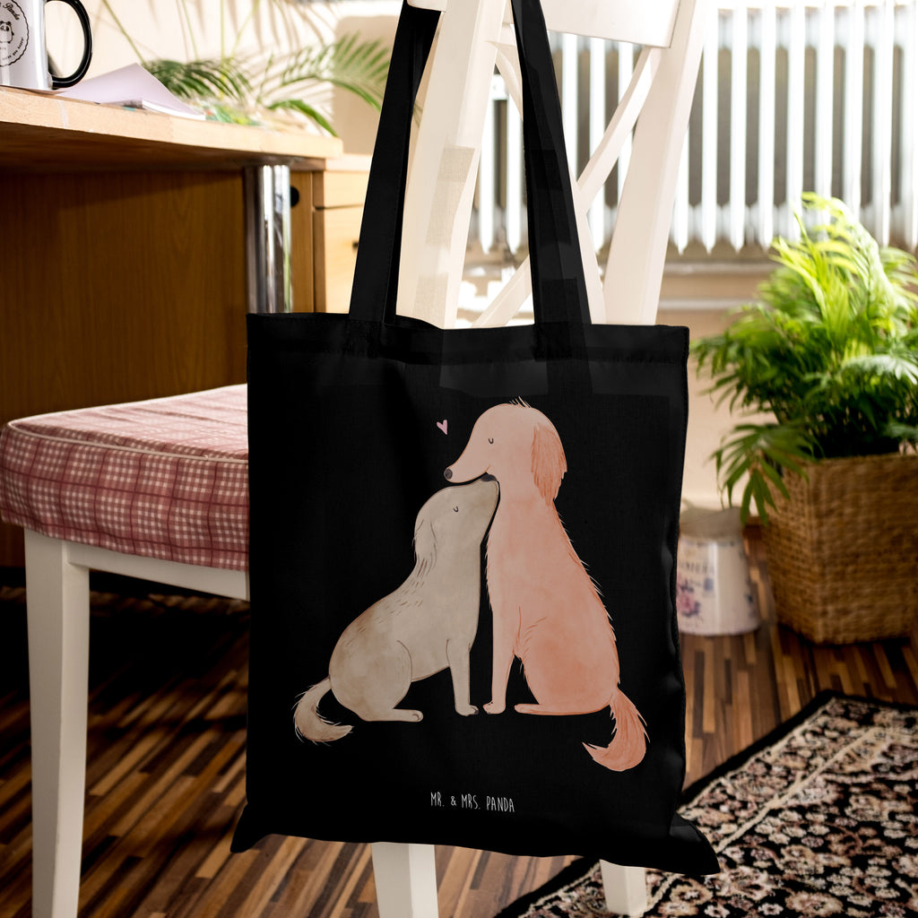 Tragetasche Hunde Liebe Beuteltasche, Beutel, Einkaufstasche, Jutebeutel, Stoffbeutel, Tasche, Shopper, Umhängetasche, Strandtasche, Schultertasche, Stofftasche, Tragetasche, Badetasche, Jutetasche, Einkaufstüte, Laptoptasche, Hund, Hundemotiv, Haustier, Hunderasse, Tierliebhaber, Hundebesitzer, Sprüche, Liebe, Hund. Hunde, Kuss, Vertrauen, Kuscheln, Herz