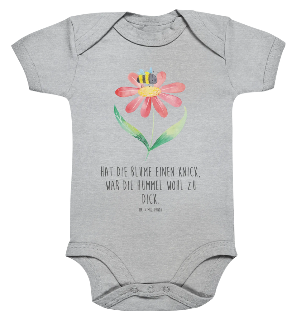 Organic Baby Body Hummel Blume Babykleidung, Babystrampler, Strampler, Wickelbody, Baby Erstausstattung, Junge, Mädchen, Tiermotive, Gute Laune, lustige Sprüche, Tiere, Hummel, Blume, Wespe, Flauschig, Natur, Feld, Hummeln, Biene