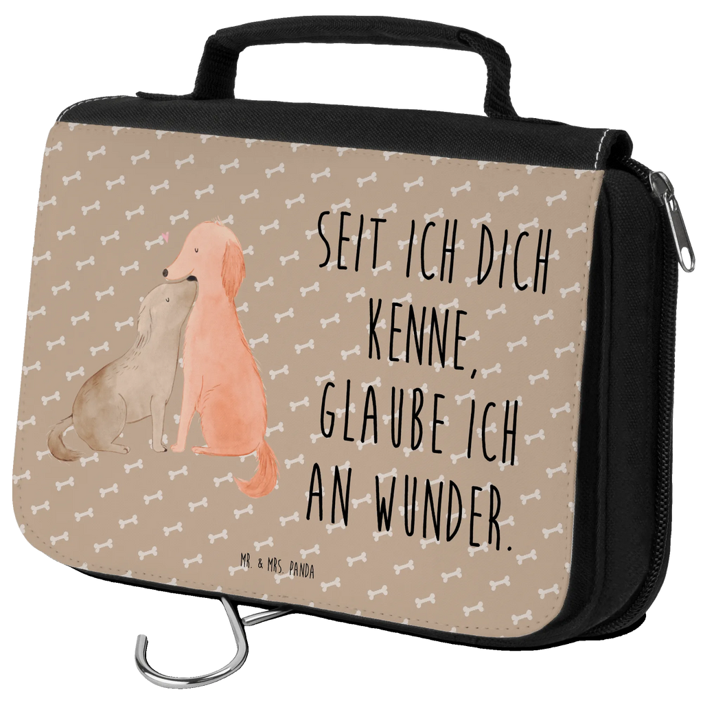 Kulturbeutel Hunde Liebe Kulturbeutel, Zum Aufhängen, Waschtasche, Kosmetiktasche, Damen, Herren, Aufbewahrungstasche, Schminktasche, Kosmetikbeutel, Organizer, Kulturtasche, Schminkutensil, Hund, Hundemotiv, Haustier, Hunderasse, Tierliebhaber, Hundebesitzer, Sprüche, Liebe, Hund. Hunde, Kuss, Vertrauen, Kuscheln, Herz