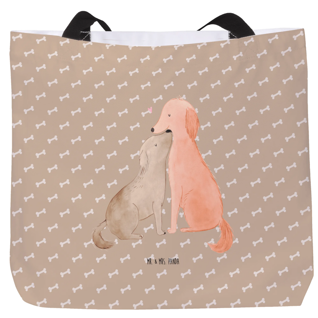 Shopper Hunde Liebe Beutel, Einkaufstasche, Tasche, Strandtasche, Einkaufsbeutel, Shopper, Schultasche, Freizeittasche, Tragebeutel, Schulbeutel, Alltagstasche, Hund, Hundemotiv, Haustier, Hunderasse, Tierliebhaber, Hundebesitzer, Sprüche, Liebe, Hund. Hunde, Kuss, Vertrauen, Kuscheln, Herz