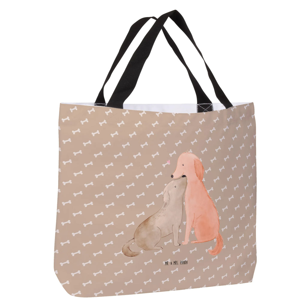 Shopper Hunde Liebe Beutel, Einkaufstasche, Tasche, Strandtasche, Einkaufsbeutel, Shopper, Schultasche, Freizeittasche, Tragebeutel, Schulbeutel, Alltagstasche, Hund, Hundemotiv, Haustier, Hunderasse, Tierliebhaber, Hundebesitzer, Sprüche, Liebe, Hund. Hunde, Kuss, Vertrauen, Kuscheln, Herz