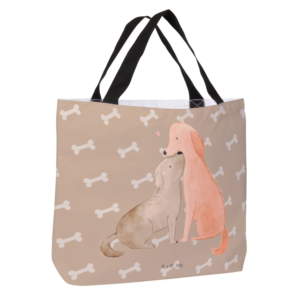 Shopper Hunde Liebe Beutel, Einkaufstasche, Tasche, Strandtasche, Einkaufsbeutel, Shopper, Schultasche, Freizeittasche, Tragebeutel, Schulbeutel, Alltagstasche, Hund, Hundemotiv, Haustier, Hunderasse, Tierliebhaber, Hundebesitzer, Sprüche, Liebe, Hund. Hunde, Kuss, Vertrauen, Kuscheln, Herz