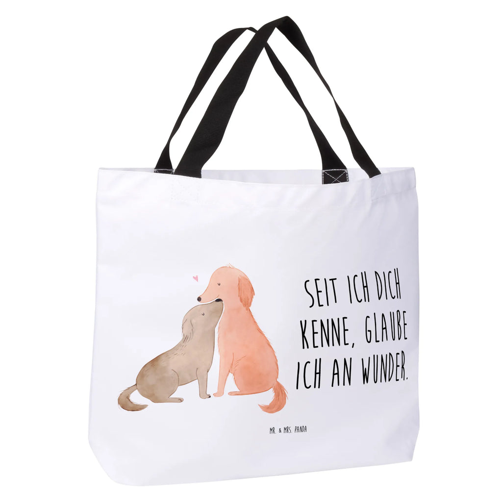 Shopper Hunde Liebe Beutel, Einkaufstasche, Tasche, Strandtasche, Einkaufsbeutel, Shopper, Schultasche, Freizeittasche, Tragebeutel, Schulbeutel, Alltagstasche, Hund, Hundemotiv, Haustier, Hunderasse, Tierliebhaber, Hundebesitzer, Sprüche, Liebe, Hund. Hunde, Kuss, Vertrauen, Kuscheln, Herz