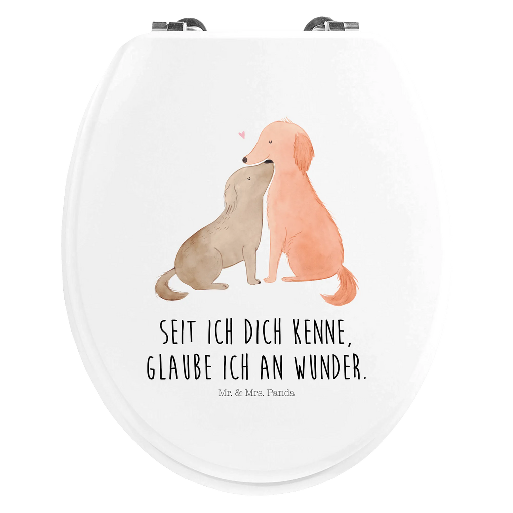 Motiv WC Sitz Hunde Liebe Klobrille, Klodeckel, Toilettendeckel, WC-Sitz, Toilette, Hund, Hundemotiv, Haustier, Hunderasse, Tierliebhaber, Hundebesitzer, Sprüche, Liebe, Hund. Hunde, Kuss, Vertrauen, Kuscheln, Herz