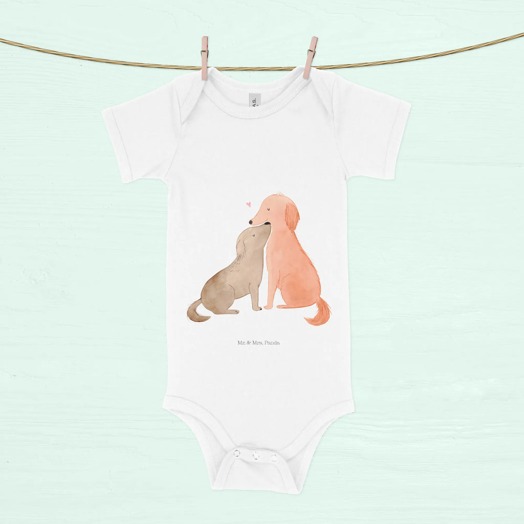 Organic Baby Body Hunde Liebe Babykleidung, Babystrampler, Strampler, Wickelbody, Baby Erstausstattung, Junge, Mädchen, Hund, Hundemotiv, Haustier, Hunderasse, Tierliebhaber, Hundebesitzer, Sprüche, Liebe, Hund. Hunde, Kuss, Vertrauen, Kuscheln, Herz