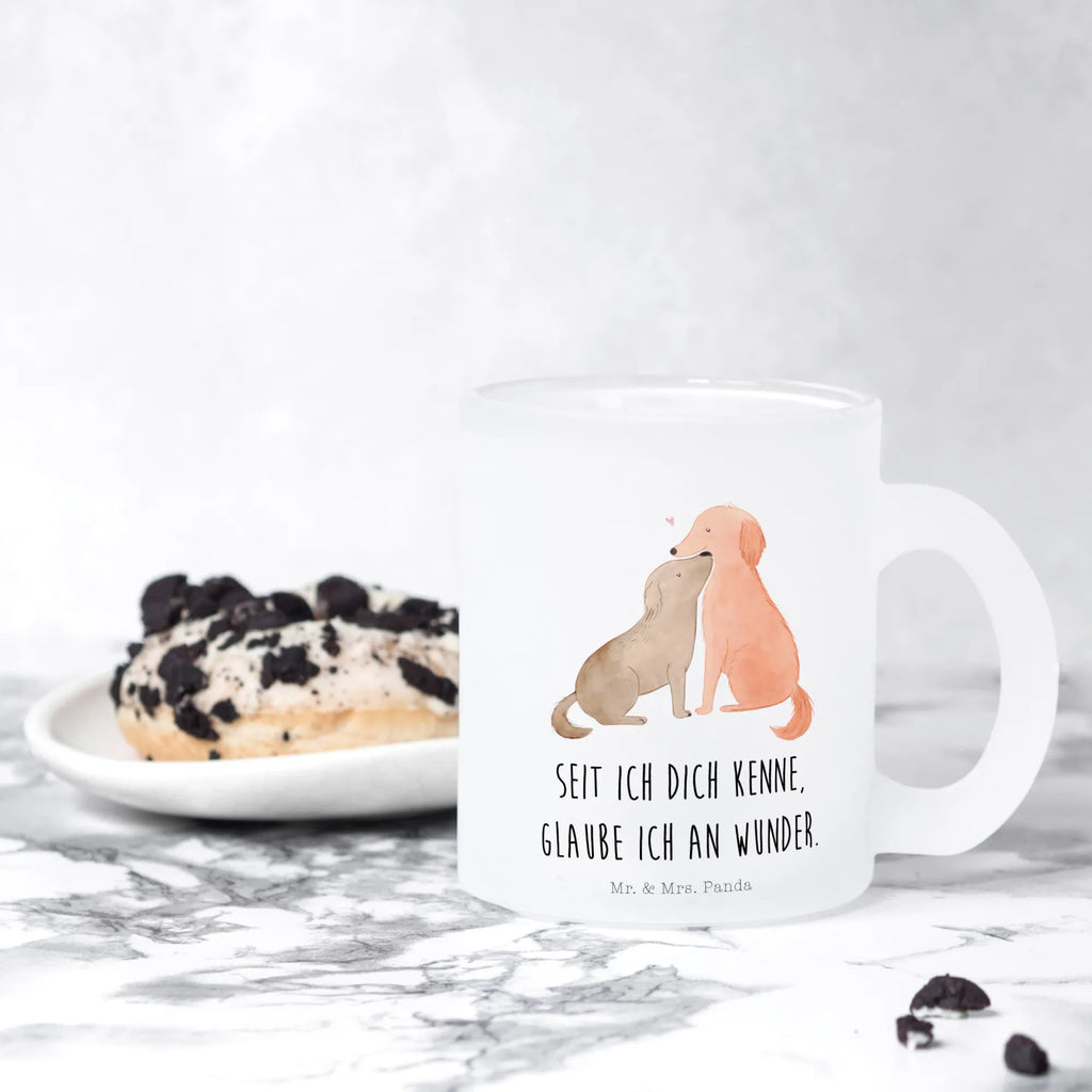 Teetasse Hunde Liebe Teetasse, Teeglas, Teebecher, Tasse mit Henkel, Tasse, Glas Teetasse, Teetasse aus Glas, Hund, Hundemotiv, Haustier, Hunderasse, Tierliebhaber, Hundebesitzer, Sprüche, Liebe, Hund. Hunde, Kuss, Vertrauen, Kuscheln, Herz