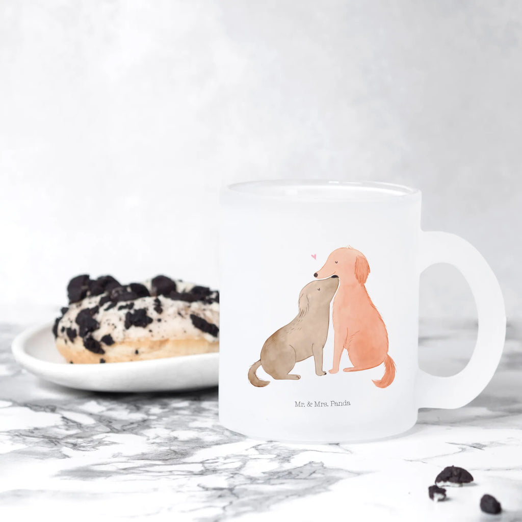 Teetasse Hunde Liebe Teetasse, Teeglas, Teebecher, Tasse mit Henkel, Tasse, Glas Teetasse, Teetasse aus Glas, Hund, Hundemotiv, Haustier, Hunderasse, Tierliebhaber, Hundebesitzer, Sprüche, Liebe, Hund. Hunde, Kuss, Vertrauen, Kuscheln, Herz