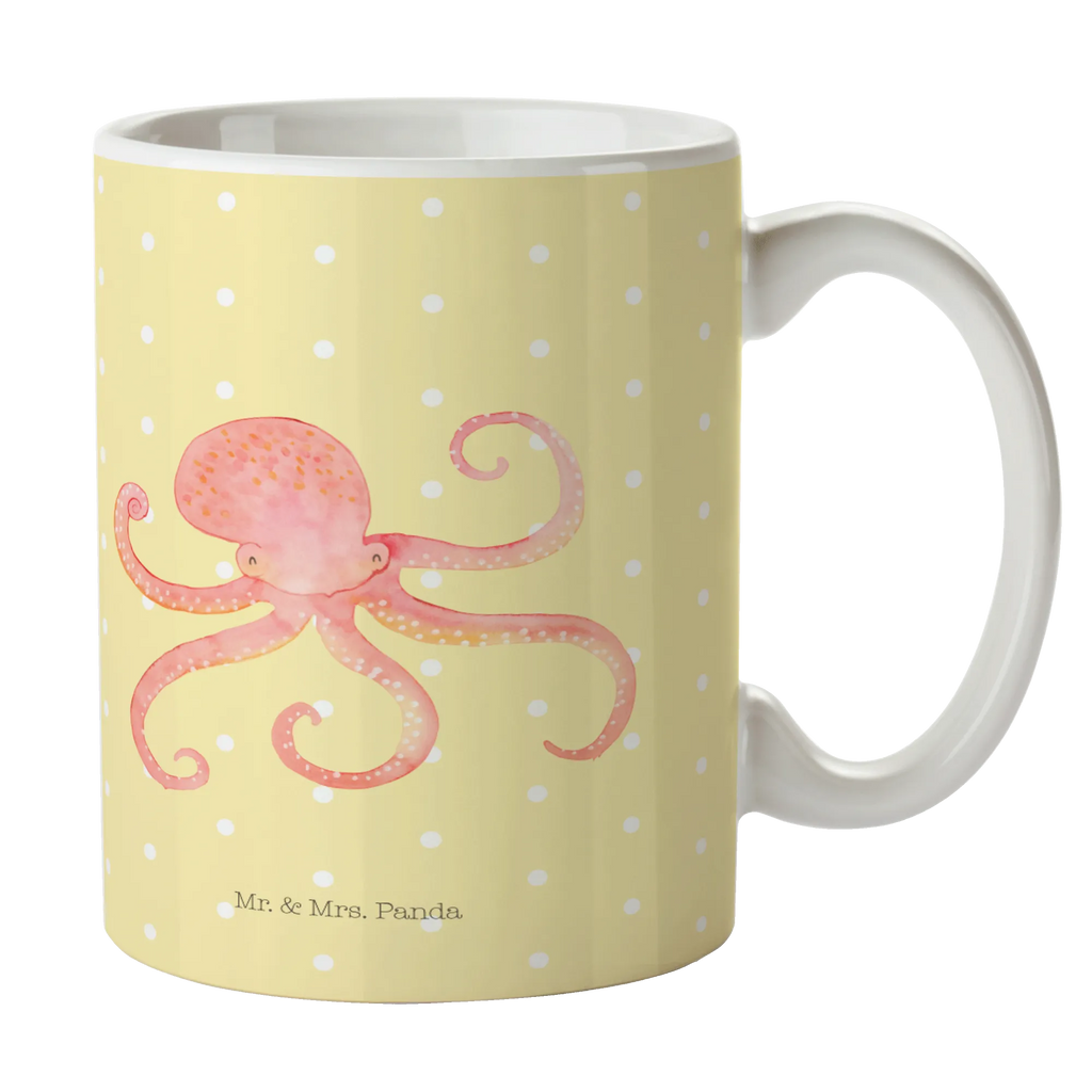 Tasse Tintenfisch Tasse, Kaffeetasse, Teetasse, Becher, Kaffeebecher, Teebecher, Keramiktasse, Porzellantasse, Büro Tasse, Geschenk Tasse, Tasse Sprüche, Tasse Motive, Kaffeetassen, Tasse bedrucken, Designer Tasse, Cappuccino Tassen, Schöne Teetassen, Tiermotive, Gute Laune, lustige Sprüche, Tiere, Meer, Meerestier, Krake, Tintenfisch, Arme, Wasser, Ozean