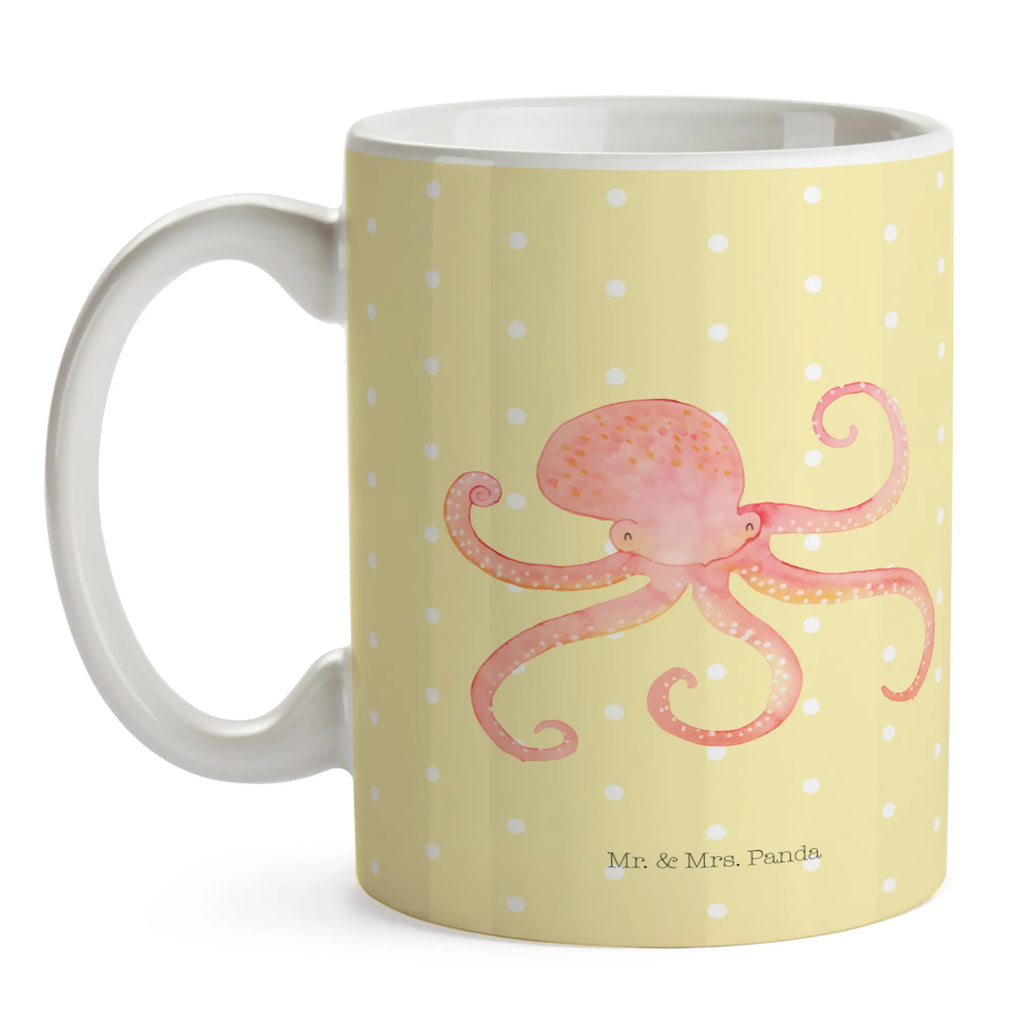 Tasse Tintenfisch Tasse, Kaffeetasse, Teetasse, Becher, Kaffeebecher, Teebecher, Keramiktasse, Porzellantasse, Büro Tasse, Geschenk Tasse, Tasse Sprüche, Tasse Motive, Kaffeetassen, Tasse bedrucken, Designer Tasse, Cappuccino Tassen, Schöne Teetassen, Tiermotive, Gute Laune, lustige Sprüche, Tiere, Meer, Meerestier, Krake, Tintenfisch, Arme, Wasser, Ozean