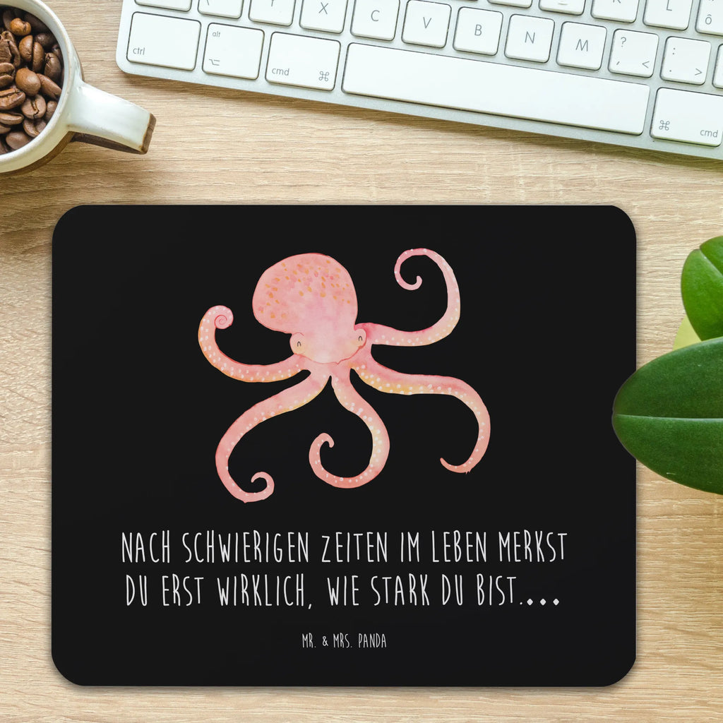 Mauspad Tintenfisch Mousepad, Computer zubehör, Büroausstattung, PC Zubehör, Arbeitszimmer, Mauspad, Einzigartiges Mauspad, Designer Mauspad, Mausunterlage, Mauspad Büro, Tiermotive, Gute Laune, lustige Sprüche, Tiere, Meer, Meerestier, Krake, Tintenfisch, Arme, Wasser, Ozean