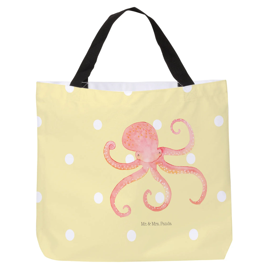 Shopper Tintenfisch Beutel, Einkaufstasche, Tasche, Strandtasche, Einkaufsbeutel, Shopper, Schultasche, Freizeittasche, Tragebeutel, Schulbeutel, Alltagstasche, Tiermotive, Gute Laune, lustige Sprüche, Tiere, Meer, Meerestier, Krake, Tintenfisch, Arme, Wasser, Ozean