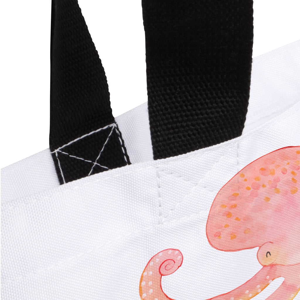 Shopper Tintenfisch Beutel, Einkaufstasche, Tasche, Strandtasche, Einkaufsbeutel, Shopper, Schultasche, Freizeittasche, Tragebeutel, Schulbeutel, Alltagstasche, Tiermotive, Gute Laune, lustige Sprüche, Tiere, Meer, Meerestier, Krake, Tintenfisch, Arme, Wasser, Ozean