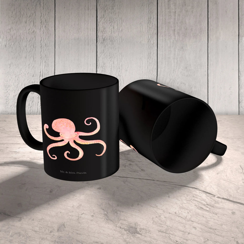 Tasse Tintenfisch Tasse, Kaffeetasse, Teetasse, Becher, Kaffeebecher, Teebecher, Keramiktasse, Porzellantasse, Büro Tasse, Geschenk Tasse, Tasse Sprüche, Tasse Motive, Kaffeetassen, Tasse bedrucken, Designer Tasse, Cappuccino Tassen, Schöne Teetassen, Tiermotive, Gute Laune, lustige Sprüche, Tiere, Meer, Meerestier, Krake, Tintenfisch, Arme, Wasser, Ozean