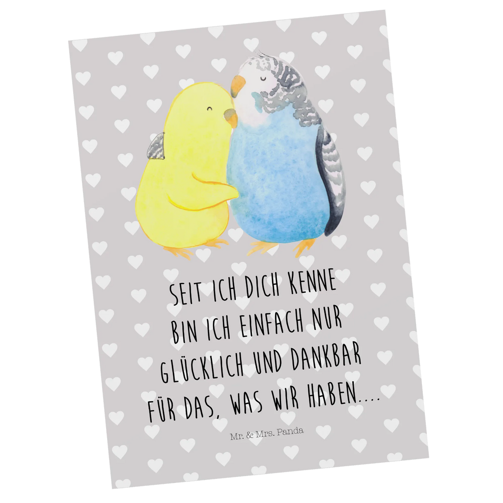 Postkarte Wellensittich Liebe Postkarte, Karte, Geschenkkarte, Grußkarte, Einladung, Ansichtskarte, Geburtstagskarte, Einladungskarte, Dankeskarte, Ansichtskarten, Einladung Geburtstag, Einladungskarten Geburtstag, Liebe, Partner, Freund, Freundin, Ehemann, Ehefrau, Heiraten, Verlobung, Heiratsantrag, Liebesgeschenk, Jahrestag, Hocheitstag, Vögel, Wellensittich, Nähe, Kuscheln, Vertrauen