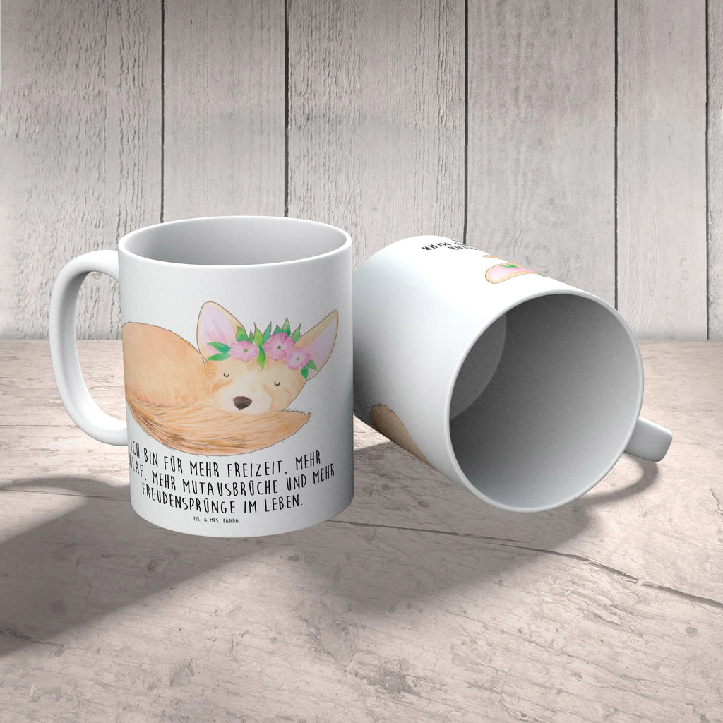 Kindertasse Wüstenfuchs Blumen Kindertasse, Kinder Tasse, Kunststoff Tasse, Kindergarten Tasse, Trinkbecher, Camping Becher, Kaffeetasse, Kunststoffbecher, Kindergartenbecher, Outdoorgeschirr, Kunststoffgeschirr, Reisebecher, Reisetasse, Kinderbecher, Bruchfeste Tasse, Bruchsichere Tasse, Plastik Tasse, Plastiktasse, Afrika, Wildtiere, Wüste, Wüstenfuchs, Blumen, Blumenkranz, Glücklich