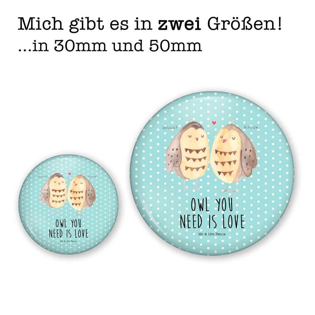 Button Eule Liebe 50mm Button, Button, Pin, Anstecknadel, Eule, Eule Deko, Liebe, Hochzeit Spruch, Owl, All you need is love, Liebe Spruch, Freundin Geschenk, Freund, Wortspiel lustig