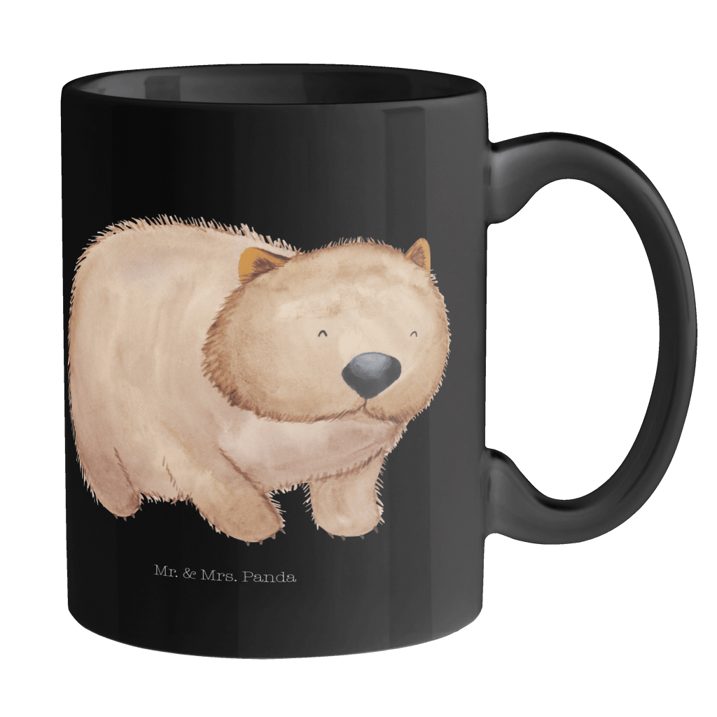 Tasse Wombat Tasse, Kaffeetasse, Teetasse, Becher, Kaffeebecher, Teebecher, Keramiktasse, Porzellantasse, Büro Tasse, Geschenk Tasse, Tasse Sprüche, Tasse Motive, Kaffeetassen, Tasse bedrucken, Designer Tasse, Cappuccino Tassen, Schöne Teetassen, Tiermotive, Gute Laune, lustige Sprüche, Tiere, Wombat, Das Leben ist schön, Motivation, Spruch, Australien