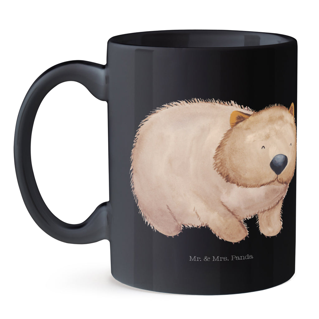 Tasse Wombat Tasse, Kaffeetasse, Teetasse, Becher, Kaffeebecher, Teebecher, Keramiktasse, Porzellantasse, Büro Tasse, Geschenk Tasse, Tasse Sprüche, Tasse Motive, Kaffeetassen, Tasse bedrucken, Designer Tasse, Cappuccino Tassen, Schöne Teetassen, Tiermotive, Gute Laune, lustige Sprüche, Tiere, Wombat, Das Leben ist schön, Motivation, Spruch, Australien