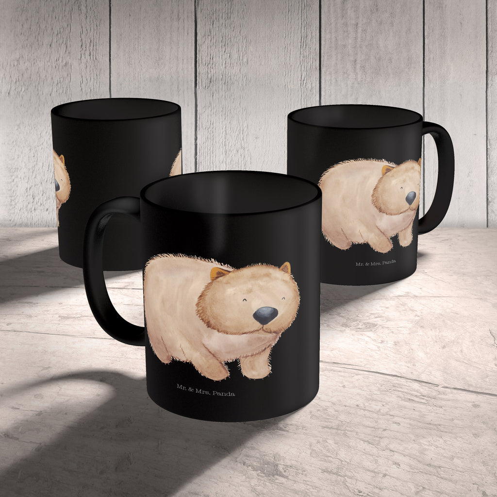 Tasse Wombat Tasse, Kaffeetasse, Teetasse, Becher, Kaffeebecher, Teebecher, Keramiktasse, Porzellantasse, Büro Tasse, Geschenk Tasse, Tasse Sprüche, Tasse Motive, Kaffeetassen, Tasse bedrucken, Designer Tasse, Cappuccino Tassen, Schöne Teetassen, Tiermotive, Gute Laune, lustige Sprüche, Tiere, Wombat, Das Leben ist schön, Motivation, Spruch, Australien