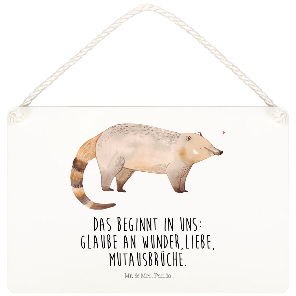 Deko Schild Nasenbär Dekoschild, Deko Schild, Schild, Tür Schild, Türschild, Holzschild, Wandschild, Wanddeko, Tiermotive, Gute Laune, lustige Sprüche, Tiere, Nasenbär, Nasenbären, Rüsselbär, Bär