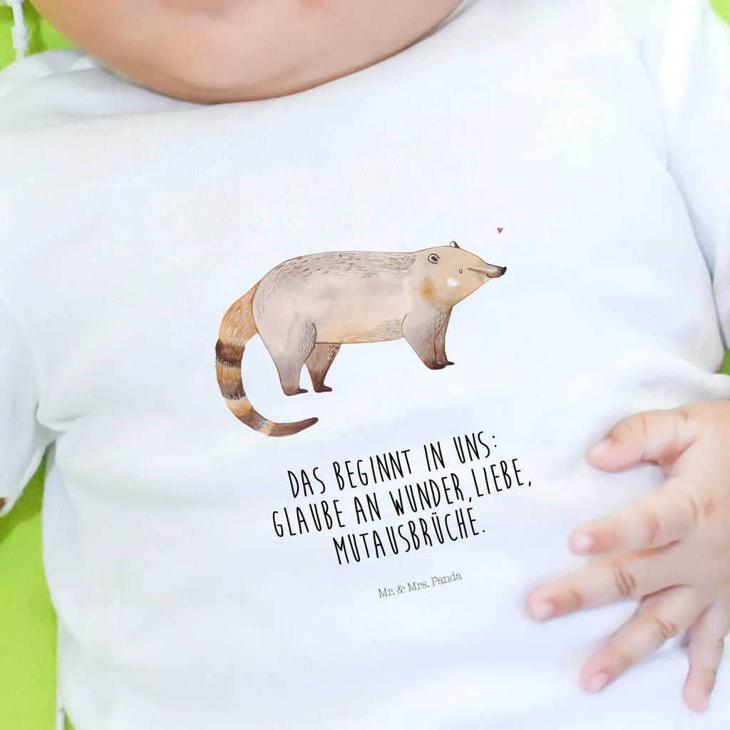 Organic Baby Shirt Nasenbär Baby T-Shirt, Jungen Baby T-Shirt, Mädchen Baby T-Shirt, Shirt, Tiermotive, Gute Laune, lustige Sprüche, Tiere, Nasenbär, Nasenbären, Rüsselbär, Bär