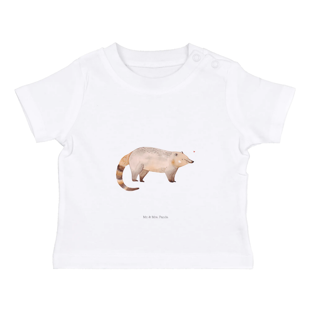 Organic Baby Shirt Nasenbär Baby T-Shirt, Jungen Baby T-Shirt, Mädchen Baby T-Shirt, Shirt, Tiermotive, Gute Laune, lustige Sprüche, Tiere, Nasenbär, Nasenbären, Rüsselbär, Bär