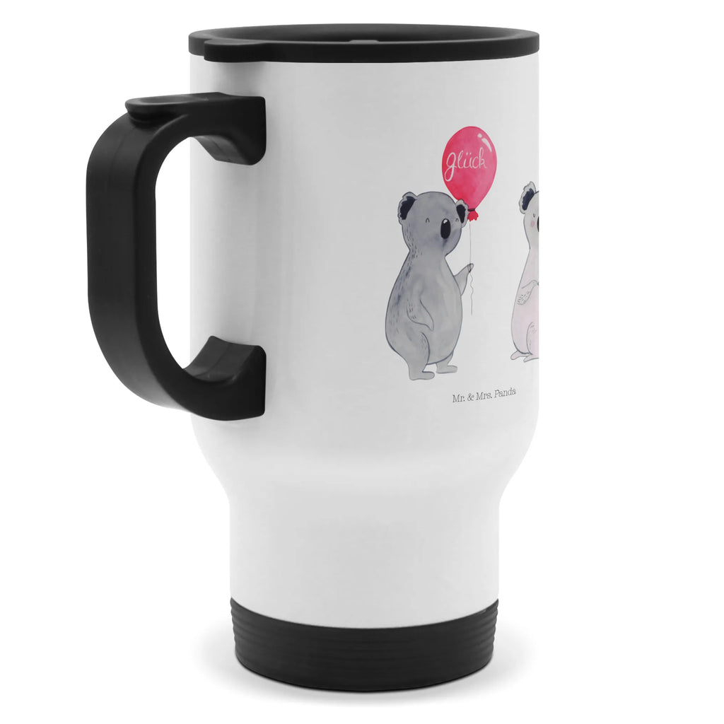 Thermobecher Koala Luftballon Thermobecher, To Go Becher, Thermotasse, Kaffeebecher, Isolierbecher, Thermobecher To Go, Warmhaltetasse, Edelstahlbecher, Reisebecher, Tasse mit Deckel, Thermobecher für 400 ml, Kaffeetasse zum Mitnehmen, Tasse zum Mitnehmen, Spülmaschinenfest, Koala, Koalabär, Luftballon, Party, Geburtstag, Geschenk