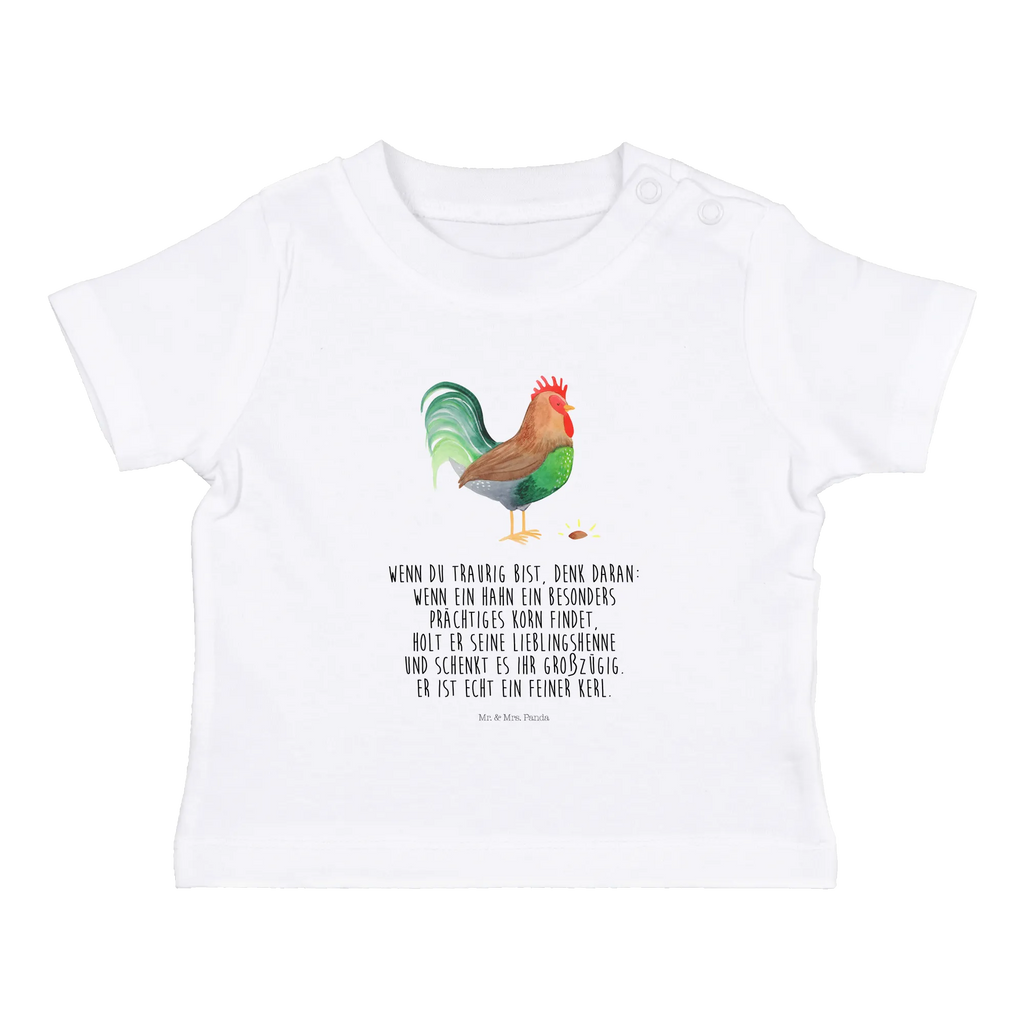 Organic Baby Shirt Hahn Korn Baby T-Shirt, Jungen Baby T-Shirt, Mädchen Baby T-Shirt, Shirt, Bauernhof, Hoftiere, Landwirt, Landwirtin, Hahn, Korn, Henne, Eier, Natur