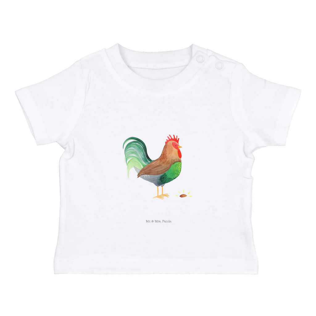 Organic Baby Shirt Hahn Korn Baby T-Shirt, Jungen Baby T-Shirt, Mädchen Baby T-Shirt, Shirt, Bauernhof, Hoftiere, Landwirt, Landwirtin, Hahn, Korn, Henne, Eier, Natur