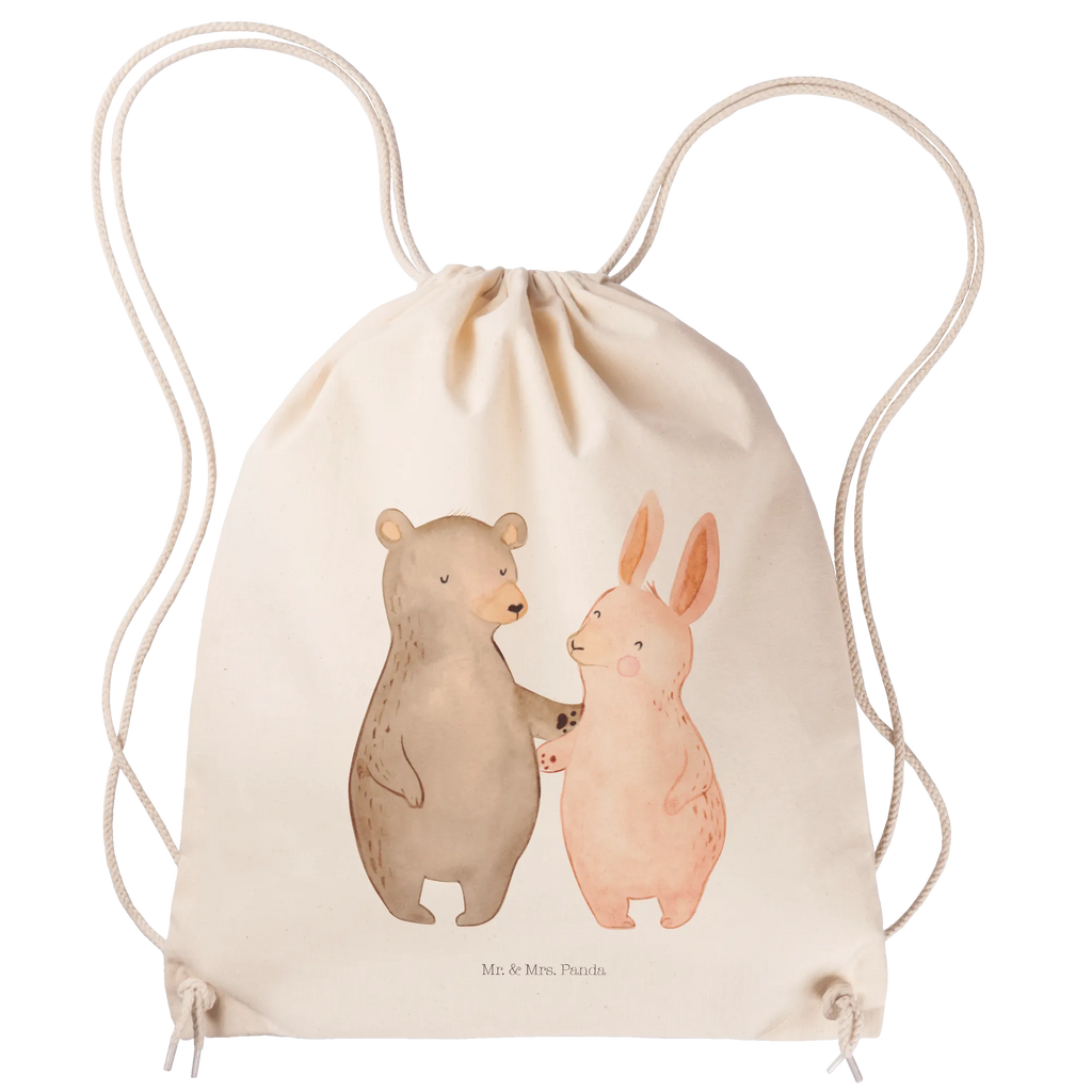 Sportbeutel Bär Hase Umarmen Sportbeutel, Turnbeutel, Beutel, Sporttasche, Tasche, Stoffbeutel, Sportbeutel Kinder, Gymsack, Beutel Rucksack, Kleine Sporttasche, Sportzubehör, Turnbeutel Baumwolle, Liebe, Partner, Freund, Freundin, Ehemann, Ehefrau, Heiraten, Verlobung, Heiratsantrag, Liebesgeschenk, Jahrestag, Hocheitstag, Freunde, bester Freund, Hase, Bär, Bärchen, best friends