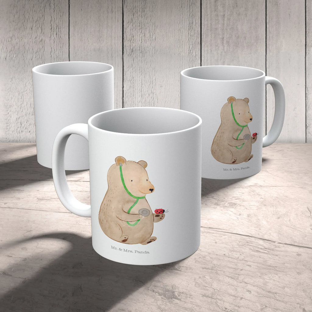 Tasse Bär Arzt Tasse, Kaffeetasse, Teetasse, Becher, Kaffeebecher, Teebecher, Keramiktasse, Porzellantasse, Büro Tasse, Geschenk Tasse, Tasse Sprüche, Tasse Motive, Kaffeetassen, Tasse bedrucken, Designer Tasse, Cappuccino Tassen, Schöne Teetassen, Bär, Teddy, Teddybär, Arzt, Ärztin, Doktor, Professor, Doktorin, Professorin