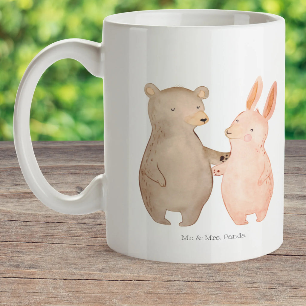 Kindertasse Bär Hase Umarmen Kindertasse, Kinder Tasse, Kunststoff Tasse, Kindergarten Tasse, Trinkbecher, Camping Becher, Kaffeetasse, Kunststoffbecher, Kindergartenbecher, Outdoorgeschirr, Kunststoffgeschirr, Reisebecher, Reisetasse, Kinderbecher, Bruchfeste Tasse, Bruchsichere Tasse, Plastik Tasse, Plastiktasse, Liebe, Partner, Freund, Freundin, Ehemann, Ehefrau, Heiraten, Verlobung, Heiratsantrag, Liebesgeschenk, Jahrestag, Hocheitstag, Freunde, bester Freund, Hase, Bär, Bärchen, best friends