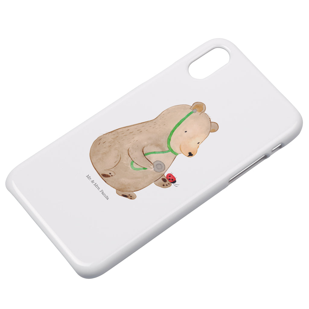 Handyhülle Bär Arzt Handyhülle, Handycover, Cover, Handy, Hülle, Iphone 10, Iphone X, Bär, Teddy, Teddybär, Arzt, Ärztin, Doktor, Professor, Doktorin, Professorin